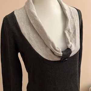 Never worn dark gray dress from Milan, Italy. Mini dress